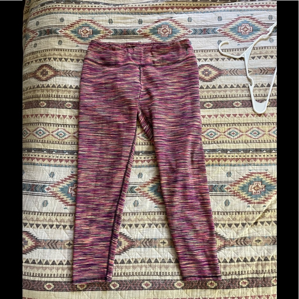 Multi colored womens leggings